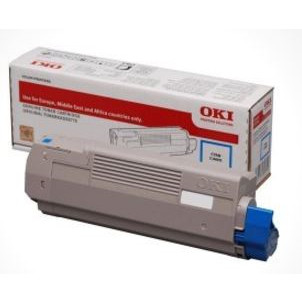 OKI C532/MC573, Toner, Cyan, 6000 sider
