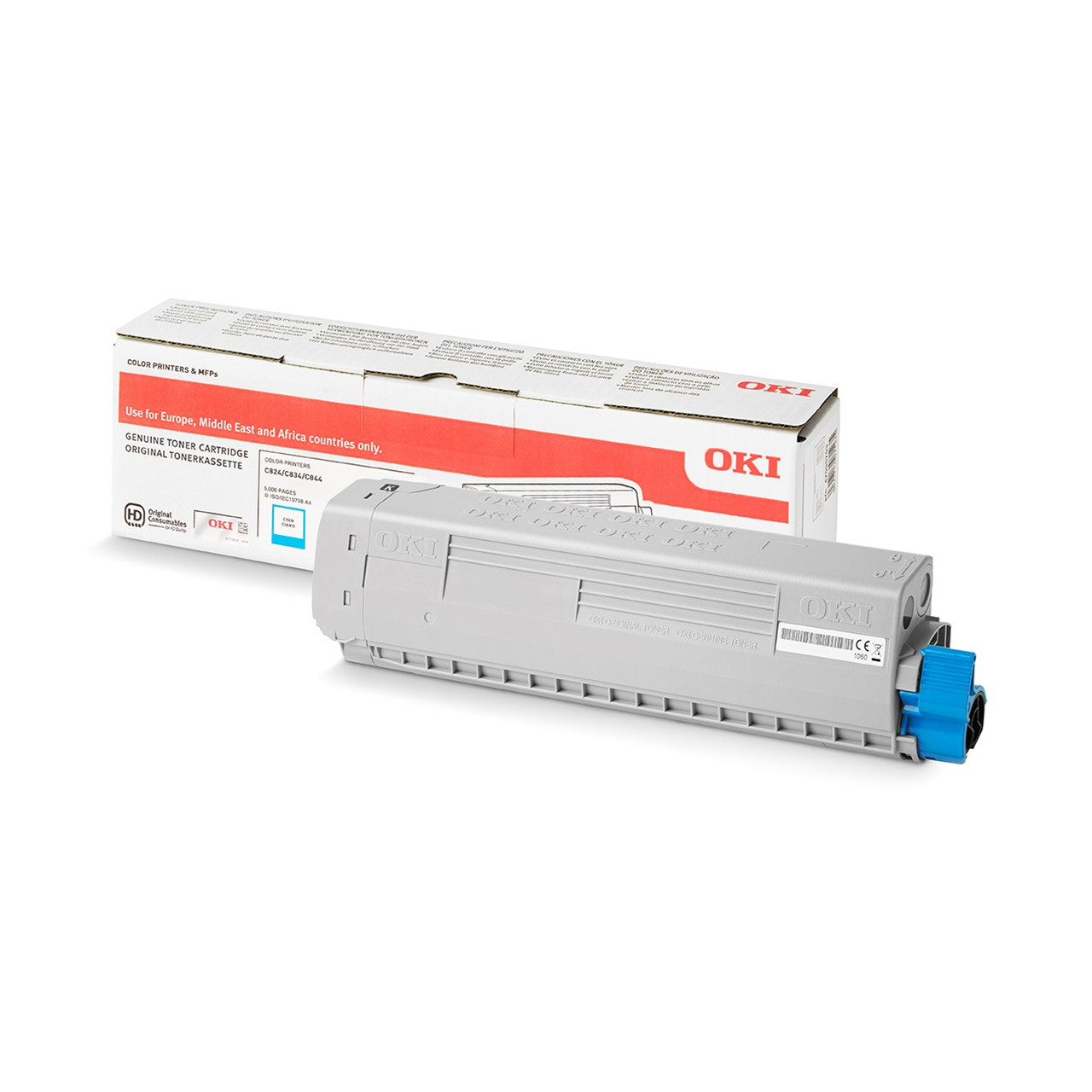 OKI C824 Cyan toner 5K