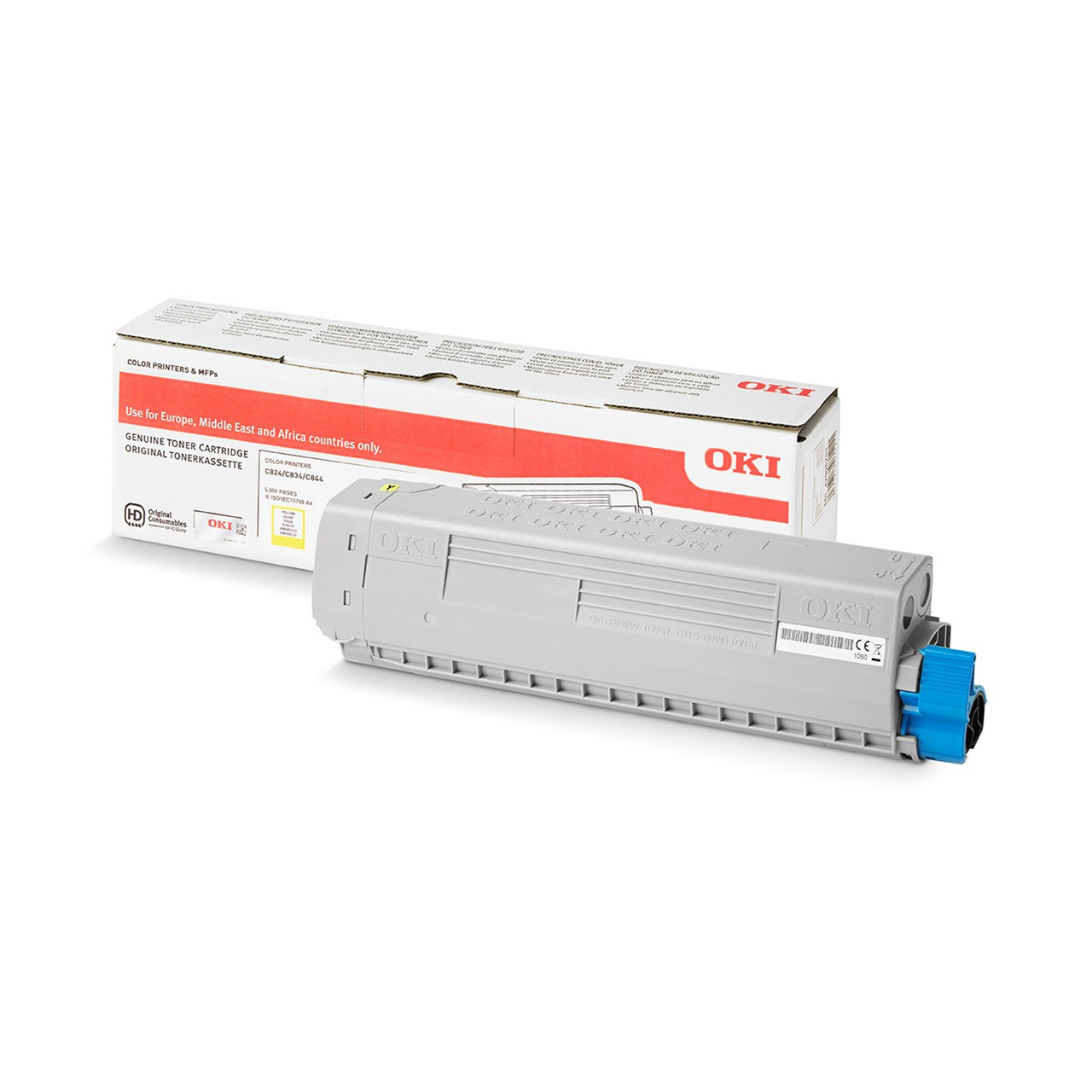 OKI C824 Yellow toner 5K