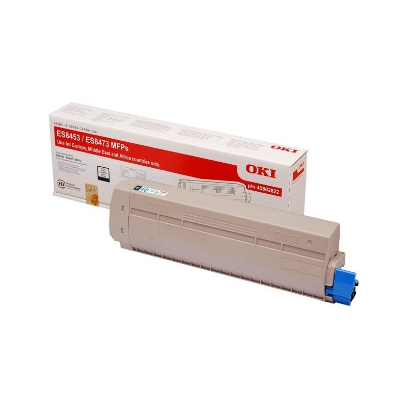 OKI ES8453/ES8473 - Lasertoner - Cyan - 10.000 sider