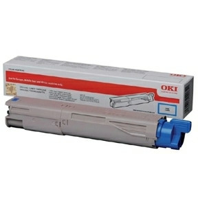 Lasertoner - OKI MC853/MC873 - Cyan - 7.300 sider
