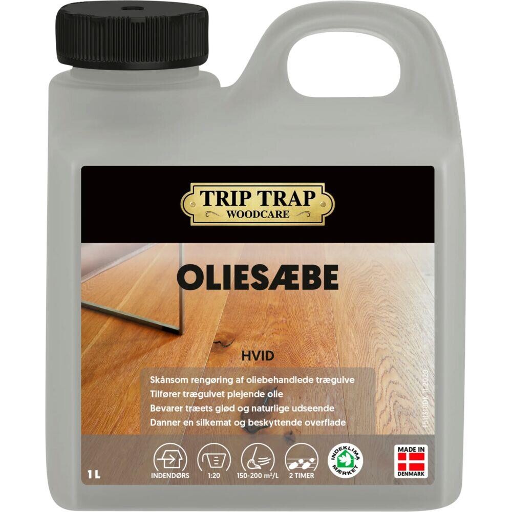 Oliesæbe - Trip Trap Hvid - 1 l - 6 stk