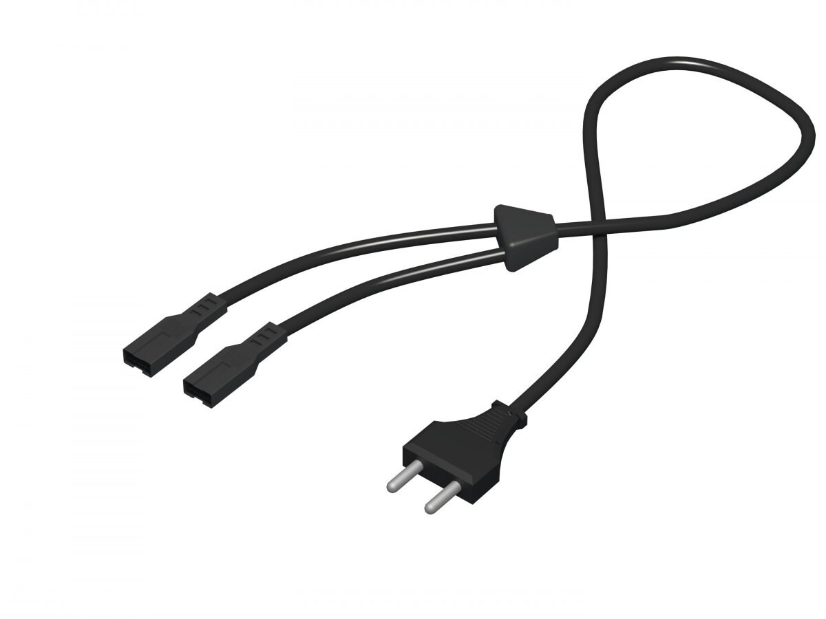 oNEST Net Y-cable 230v - Black - 1m