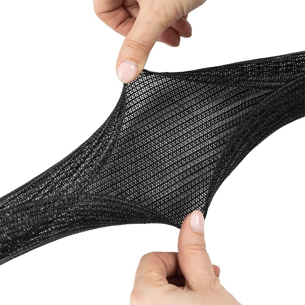 oNEST Self Closing wrap - 25mm - Black - 25m