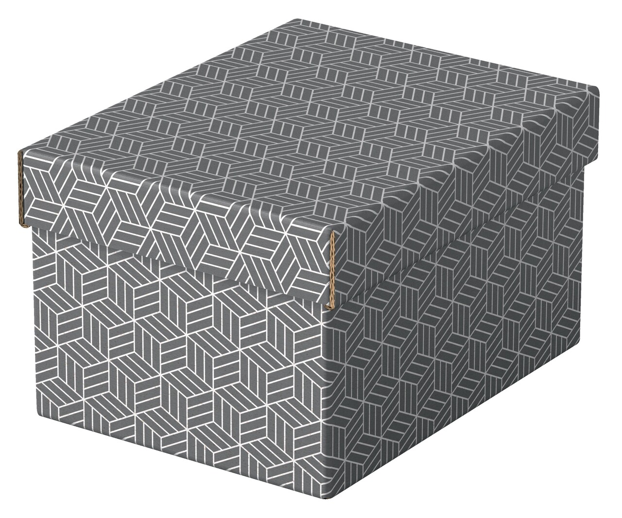 Opbevaringsboks - Esselte Home S 20x15x25,5cm - Grå - 3 stk