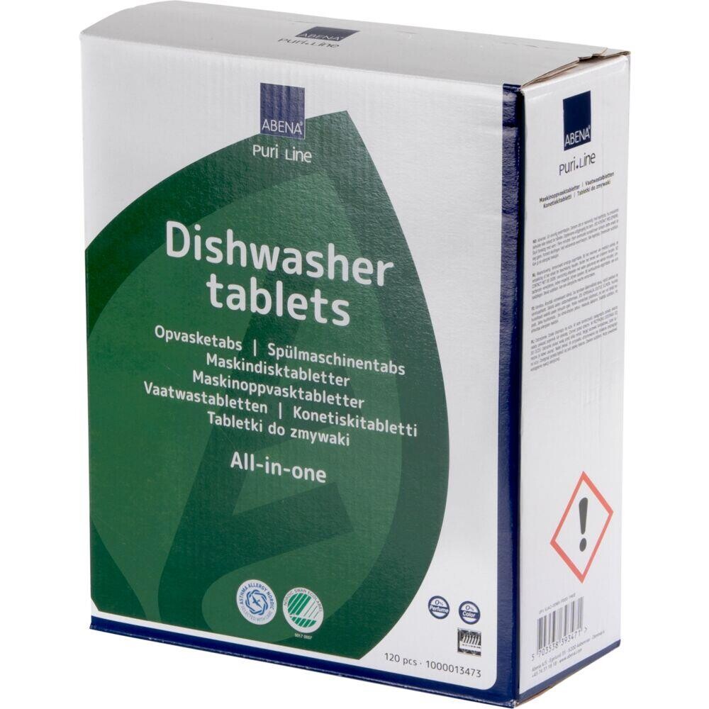 Opvasketabs - ABENA Puri-Line - All-in-One - 120 stk - 5 pakker