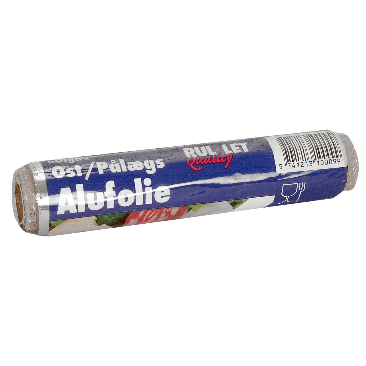 Staniol alu folie 14cmx20m smørrebrødsfolie - 16 stk