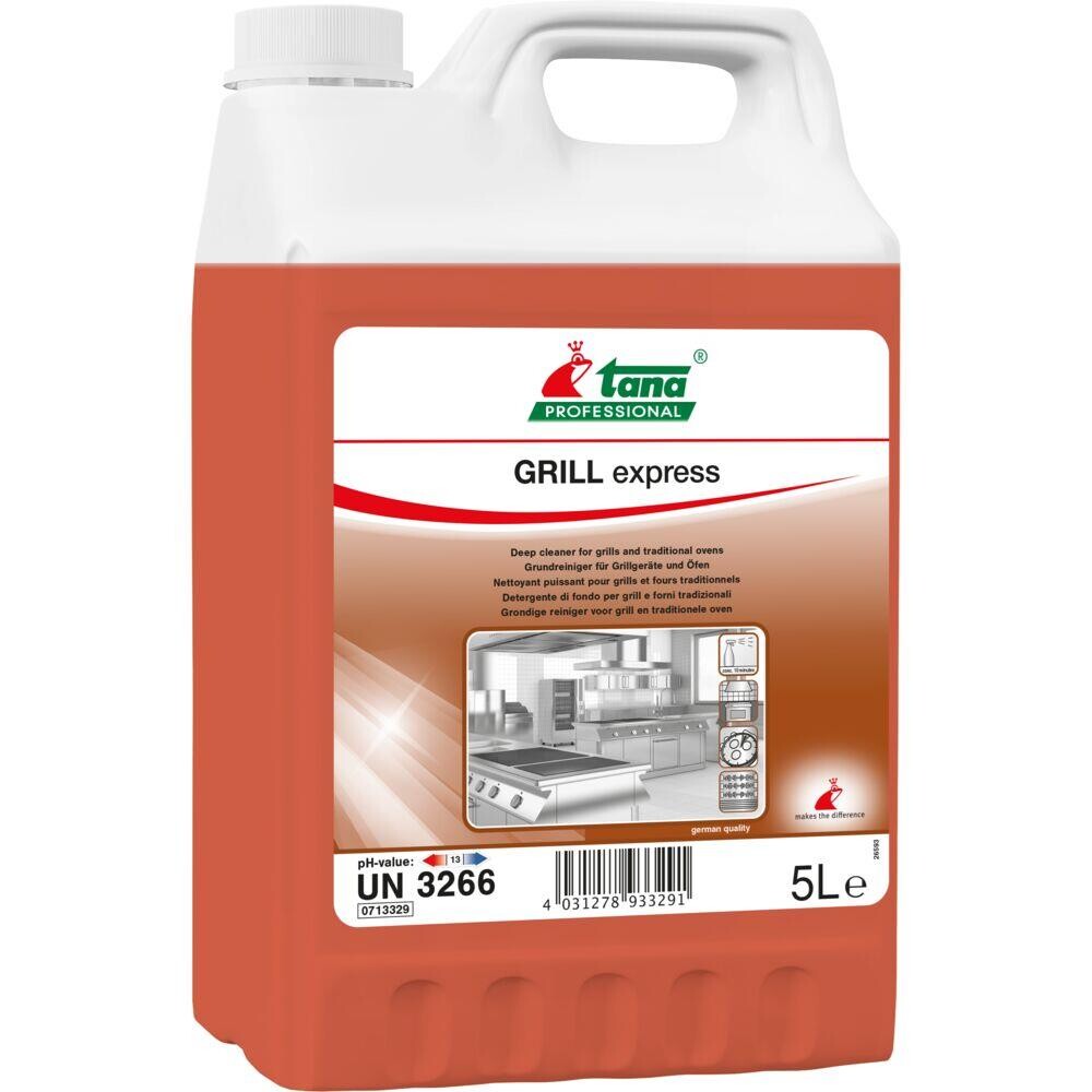 Ovn- og grillrengøring - Tana Professional Grill express - Med farve og parfume - 5 l - 2 stk