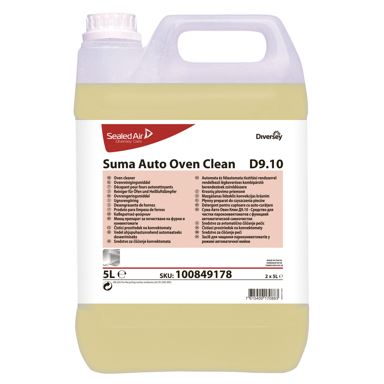 Ovnrens - Suma Auto Oven Clean D9.10 - 5 liter - 2 stk