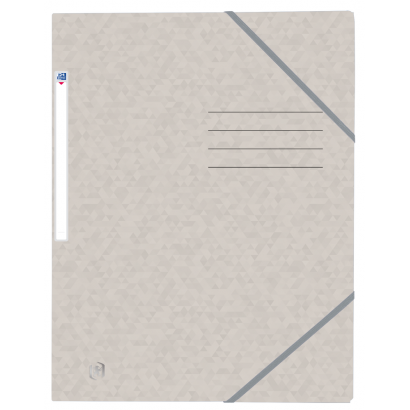 10 stk. Samlemappe A4 Oxford File+ Beige - Køb minimum 10 stk.