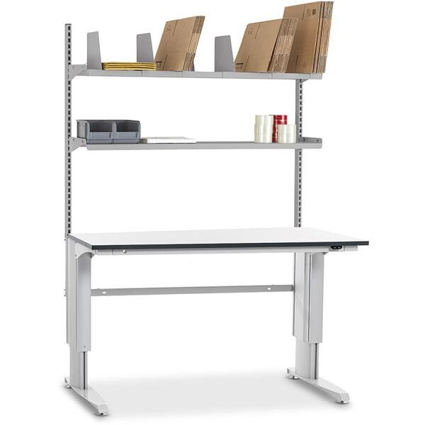 Pakkebord - Bord 400 Komb. 11 - 2000x800 mm - Elektrisk højdejustering