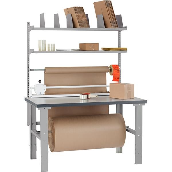 Pakkebord - Sono Komb. 7 Filebænk - 1500 x 800 mm - Grå HPL