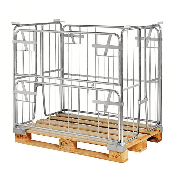 Pallecontainer - Stablingsbar 1000mm højde