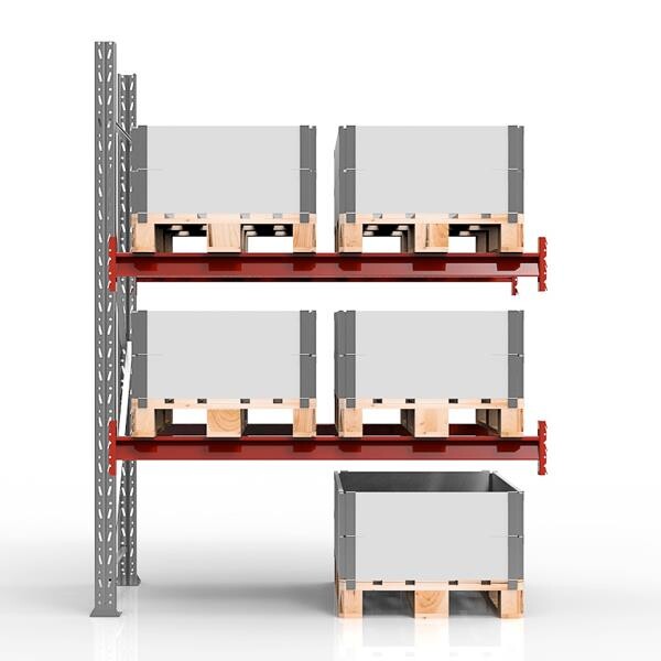 Pallereol Følgesektion 2500x1850mm 2x1300 kg