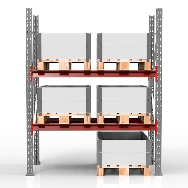 Pallereol Startsektion 2500x1850mm 2x1300 kg