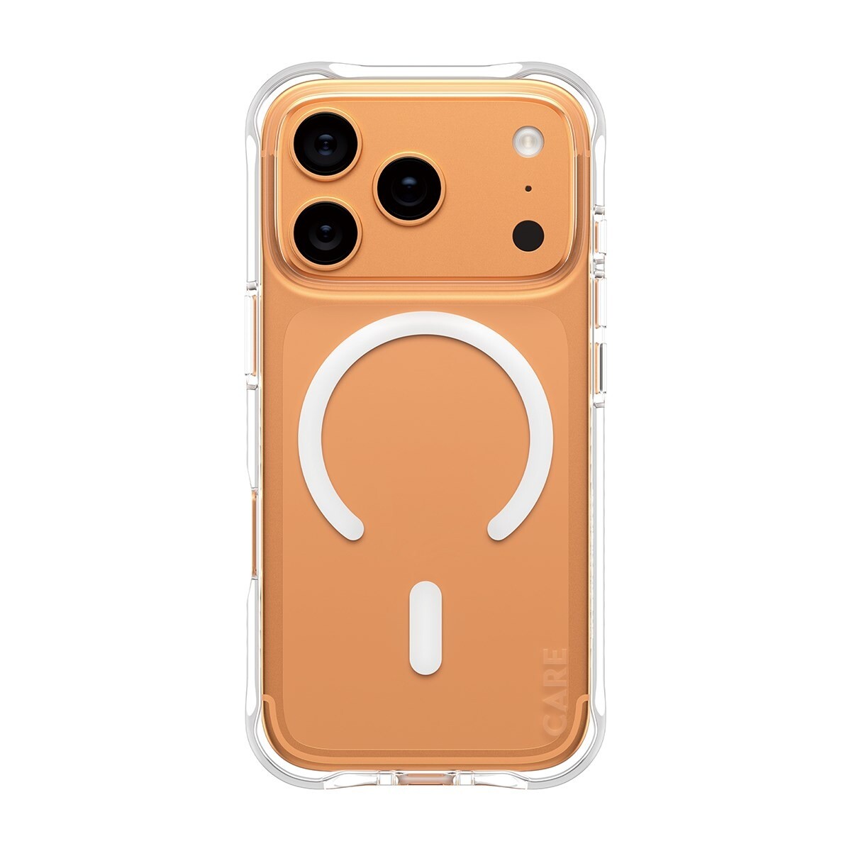 PanzerGlass CARE Fashionable Case Samba Transparent w. White MagSafe iPhone 17 Pro