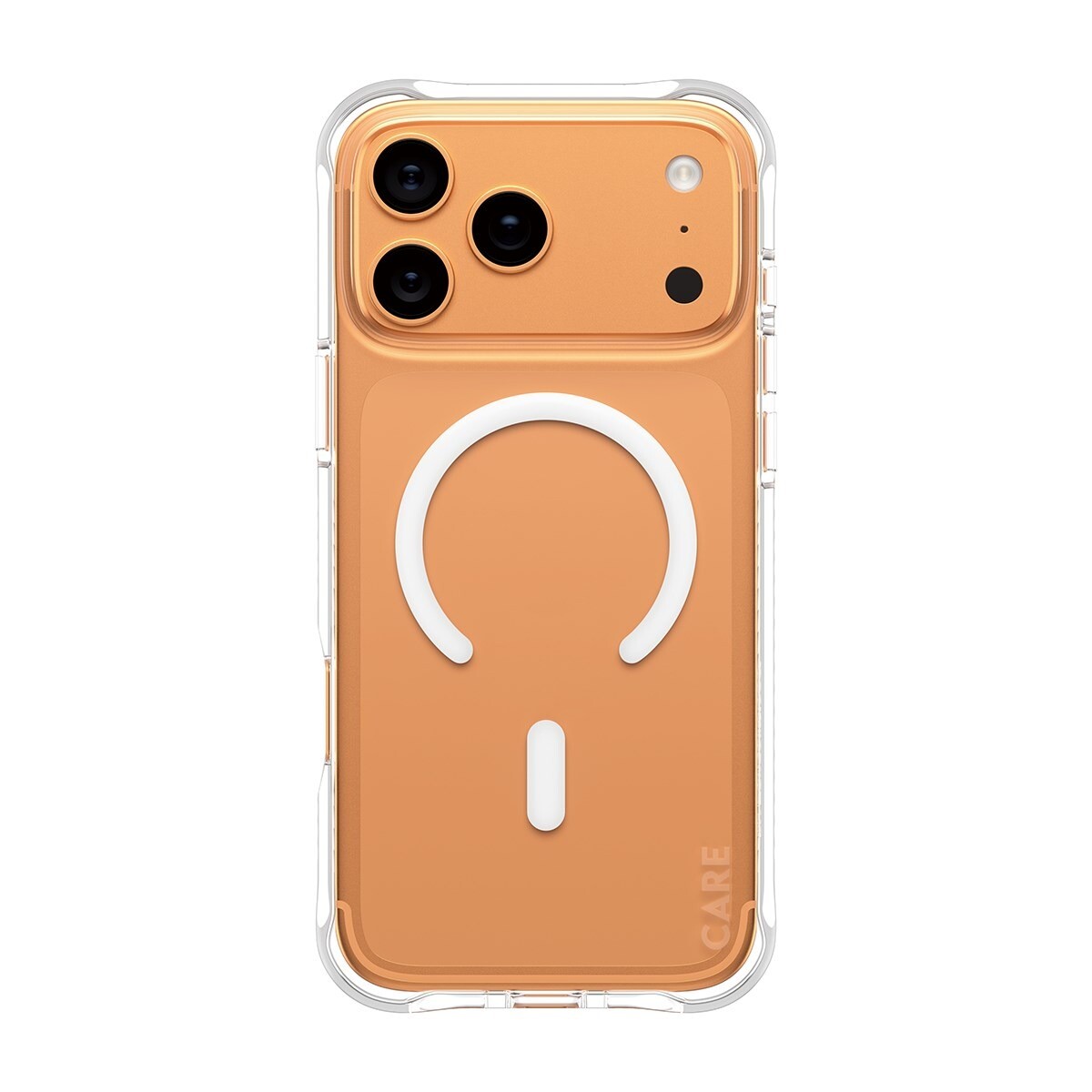PanzerGlass CARE Fashionable Case Samba Transparent w. White MagSafe iPhone 17 Pro Max
