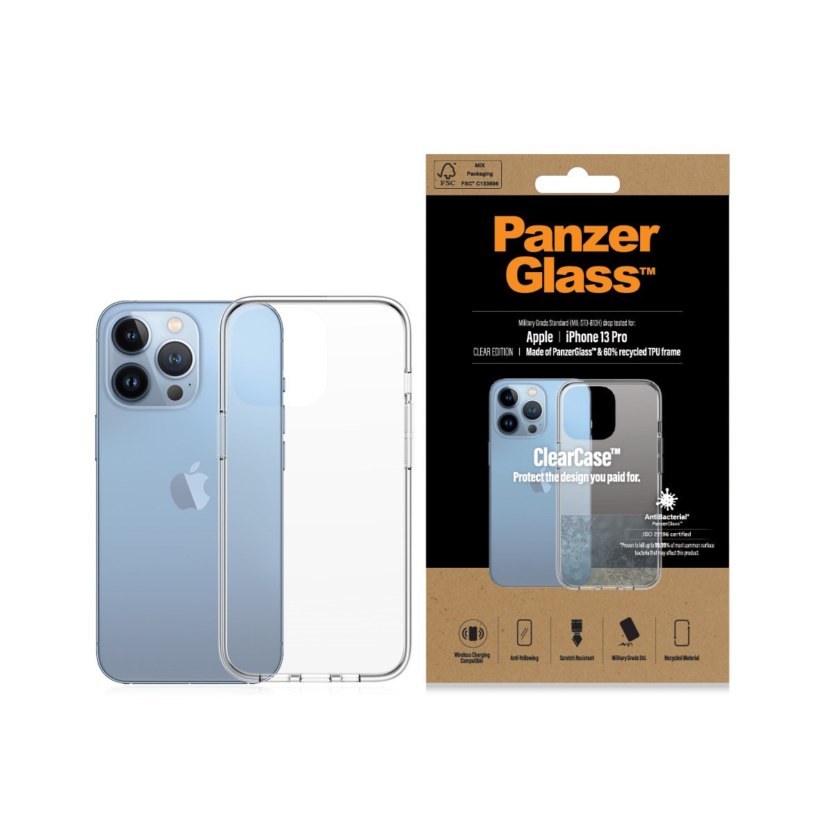 iPhone 13 | 13 Pro cover PanzerGlass ClearCase Pro AB