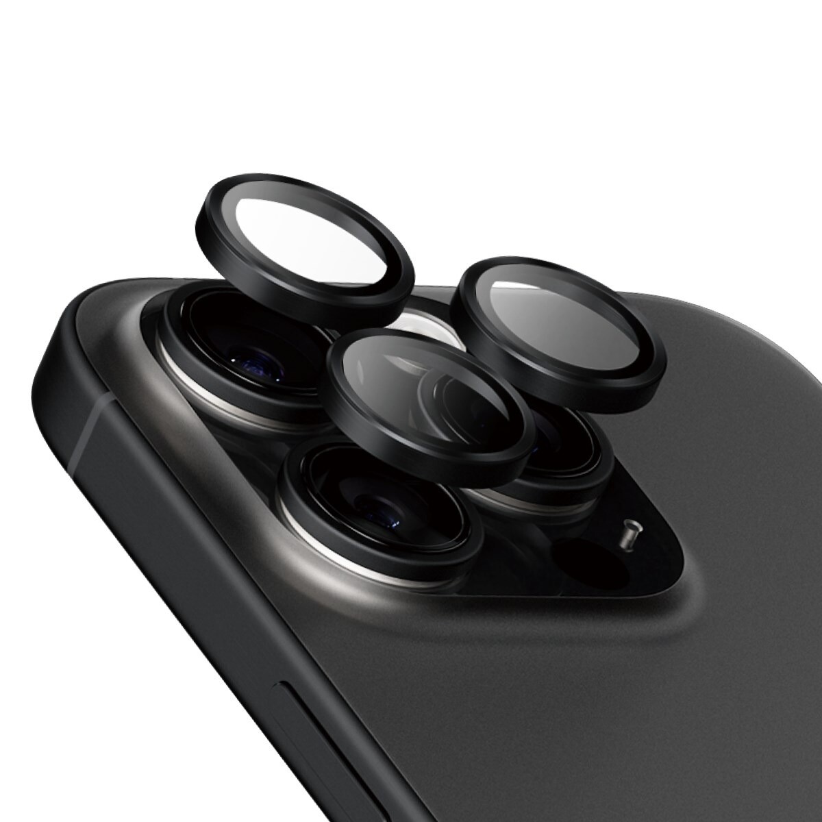 Skærmbeskyttelse PanzerGlass PG Hoops Ceramic Lens Protector iPhone 16 Pro/16 Pro Max