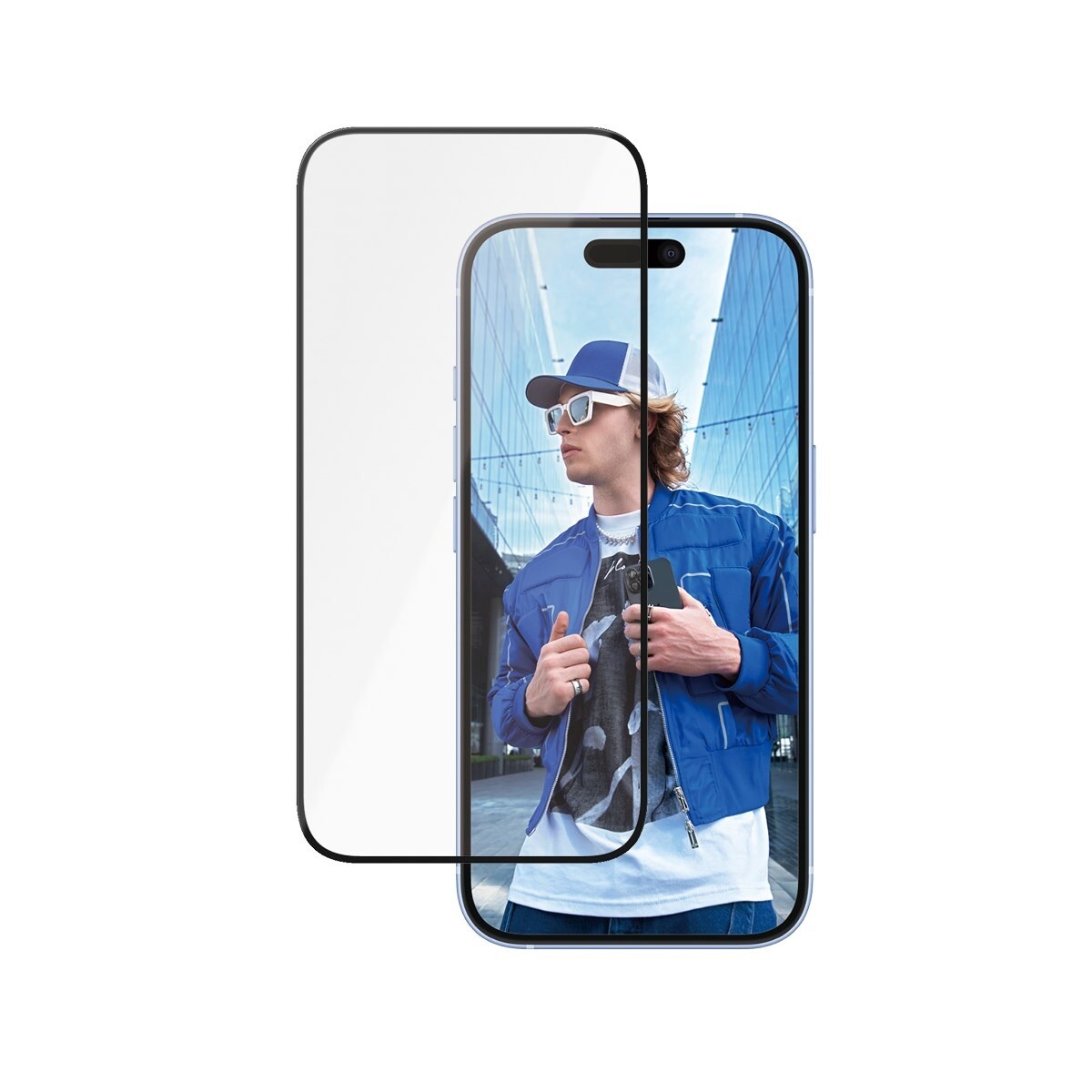 Skærmbeskyttelse PanzerGlass PG iPhone 15/16 Ultra-Wide Fit