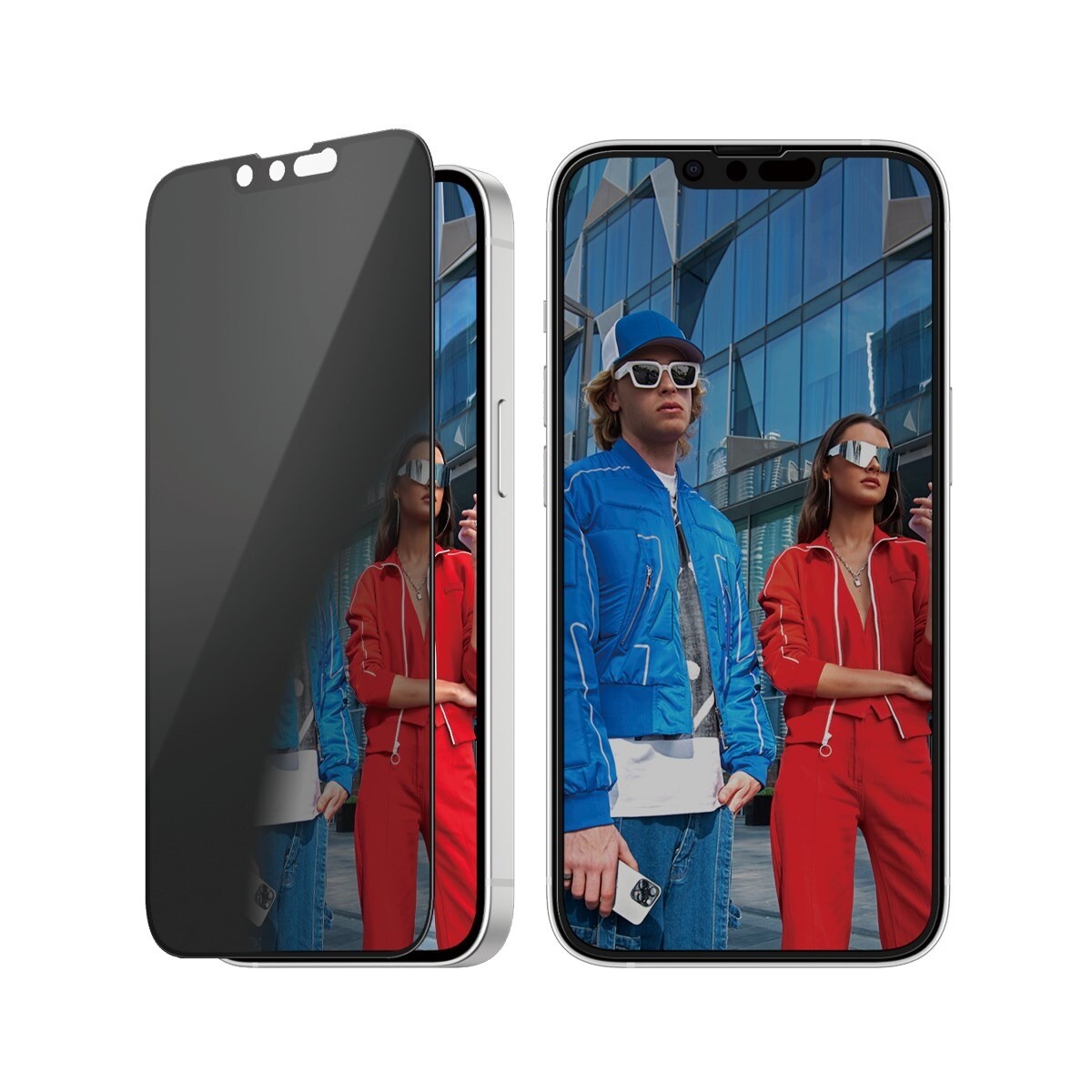 PanzerGlass PG iPhone 16e Privacy - Skærmbeskyttelse med Aligner