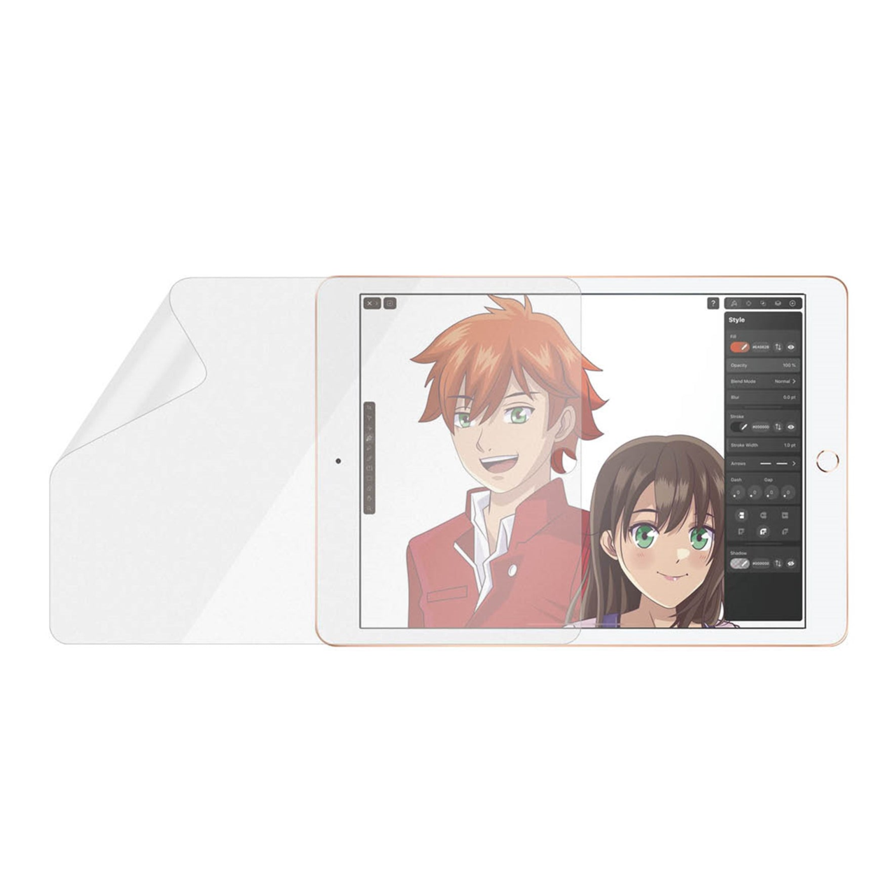 PanzerGlass Screen Protector GraphicPaper iPad 10.2'' UWF