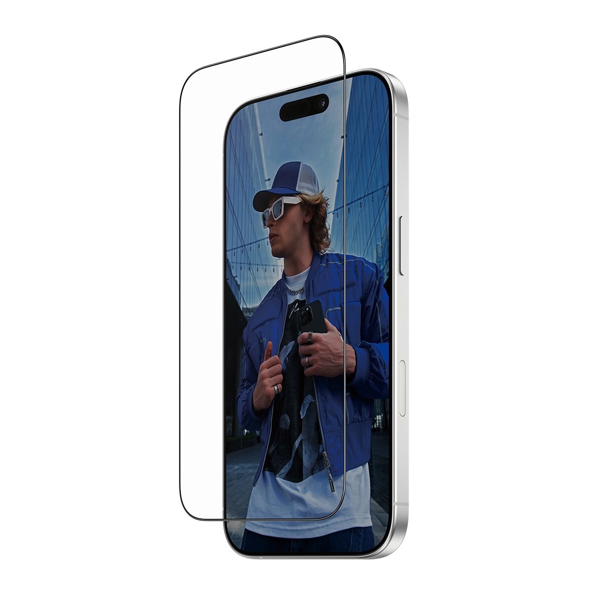 PanzerGlass Screen Protector w. Black Frame iPhone 17
