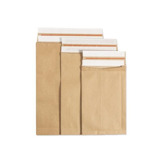 Forsendelsesposer - Ecommerce Paper Mailer - Genluk - 380 x 480 x 80 mm - 100 stk