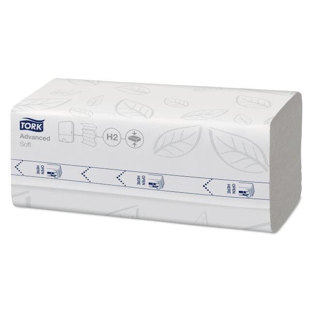 Papirhåndklæde - Tork 695975 Xpress H2 Soft - 2-lags - Komprimeret - 1200 ark