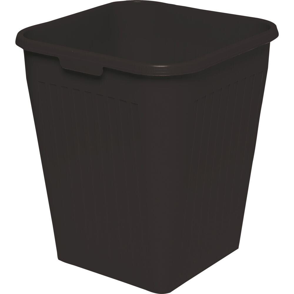 Papirkurv, Bantex, 25 l, sort