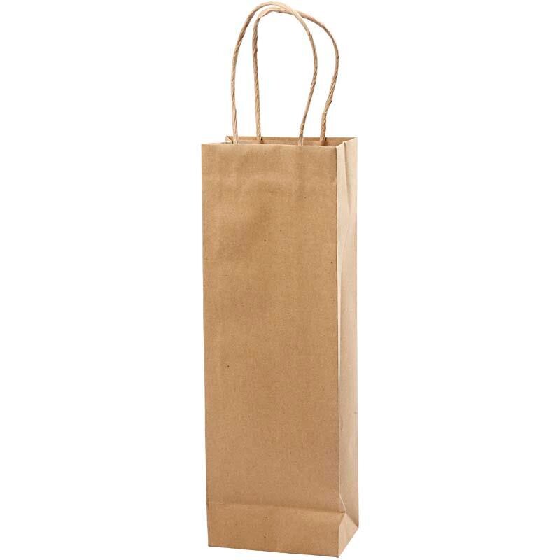 Gaveposer med hank højde 36cm bredde 13x8cm - 10 stk