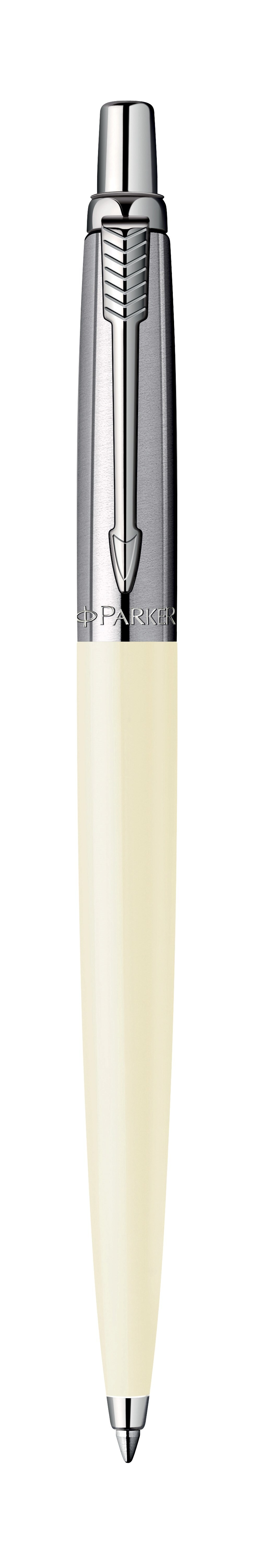 Kuglepen Parker Jotter 55% recycled blister hvid