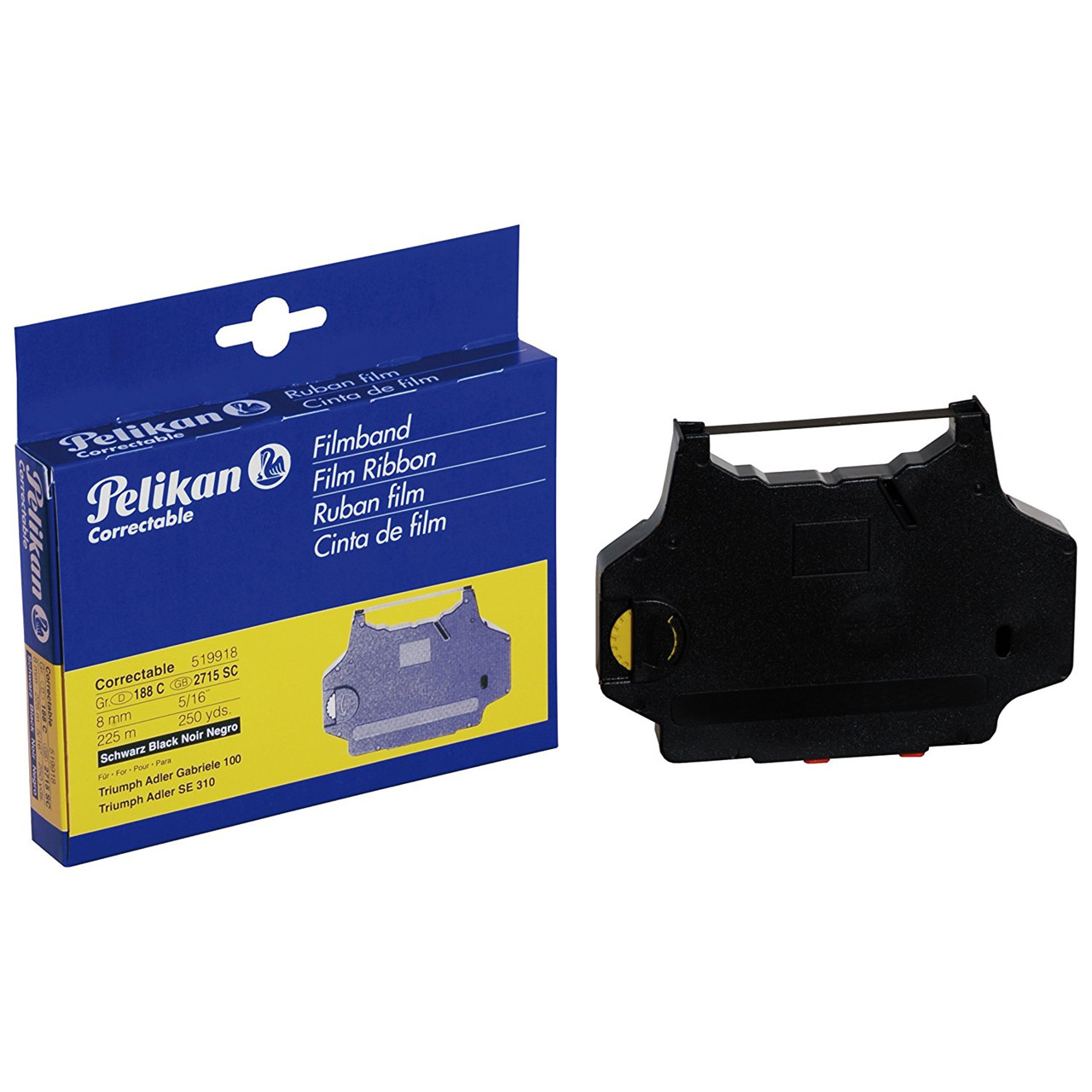 Pelikan compatible impact ribbon Gr188 black