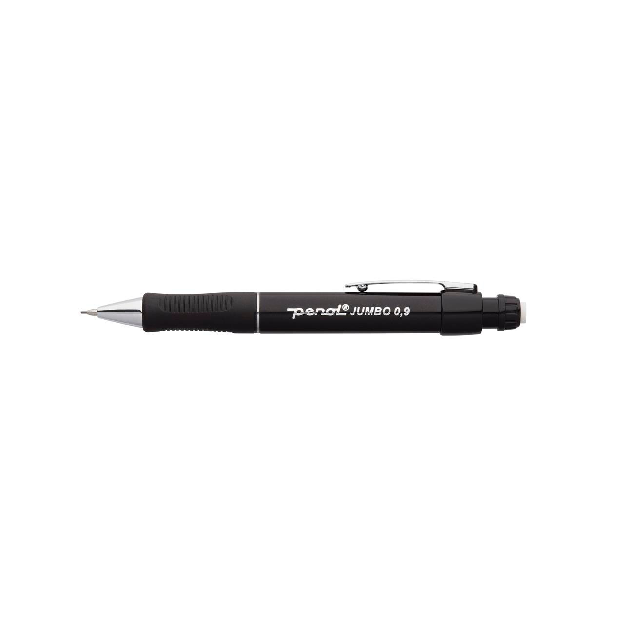 Stiftblyant - Penol Jumbo - 0,9 mm - Sort - 10 stk
