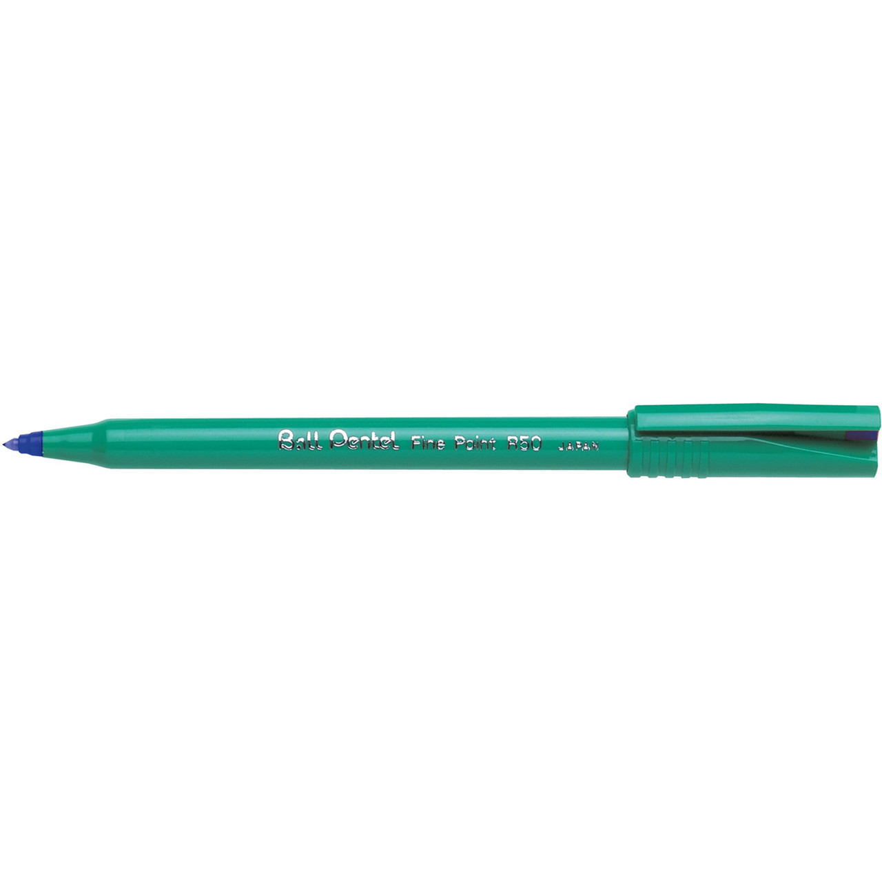 Pentel R-50 Rollerball Pen - Blå 0,5 mm streg - 12 stk