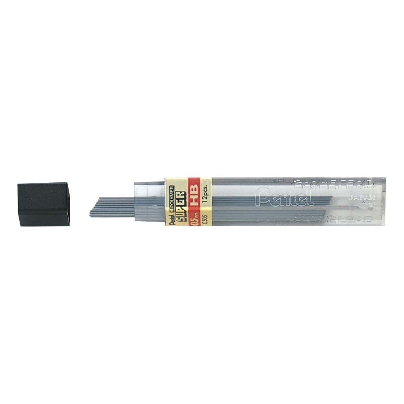 Stifter - Pentel 0.5mm HB - 12x12 stk