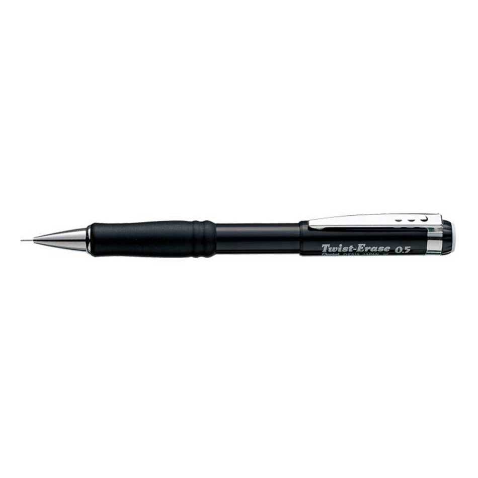 Stiftblyant Pentel Twist Erase Pencil - Sort 0,5 mm QE515