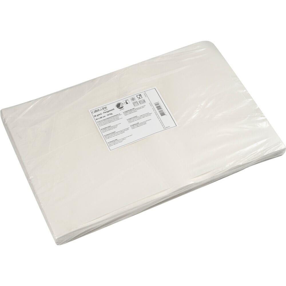 Pergament-ark, 1/2 ark, pergament, 42 cm x 68 cm - 10 kg - cirka 920 ark