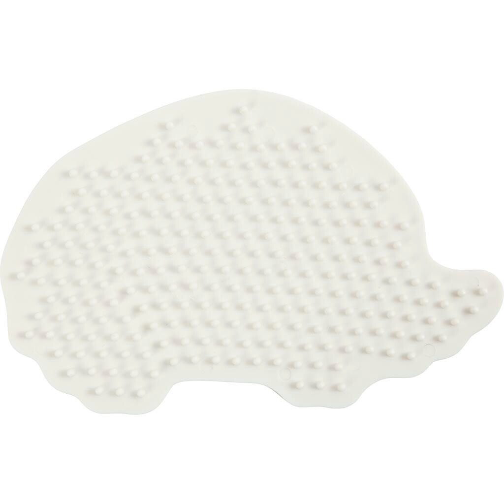 Perleplade, pindsvin, str. 10 cm, 1 stk.