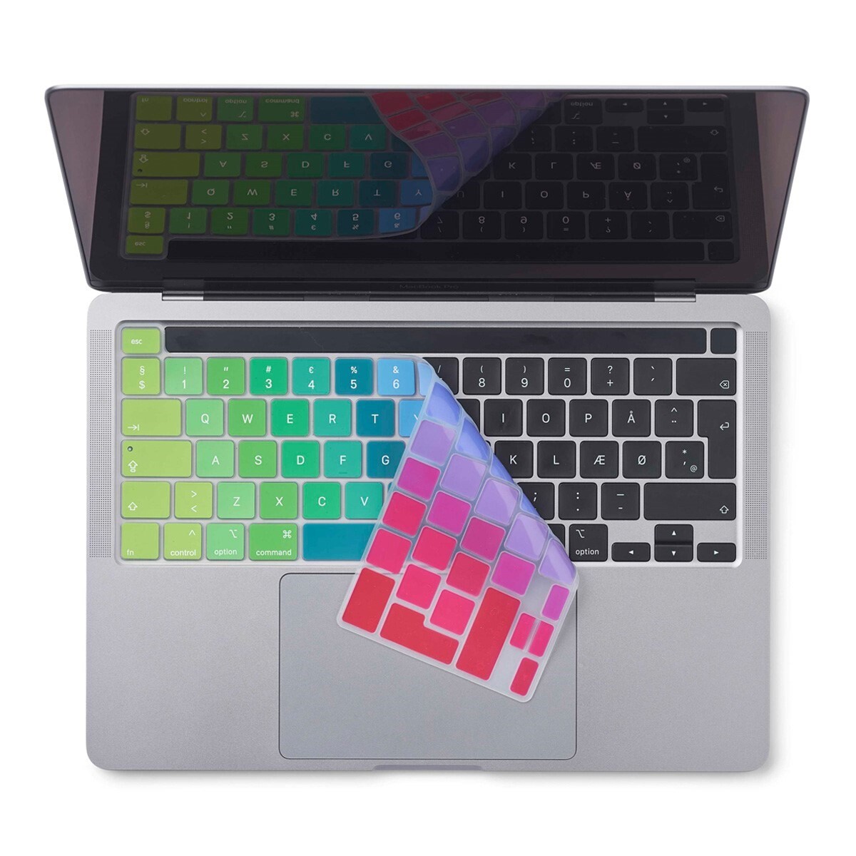 Philbert KB Cover MacBook 13-16’’/13'' Pro 2022 Rainbow (Nordic)