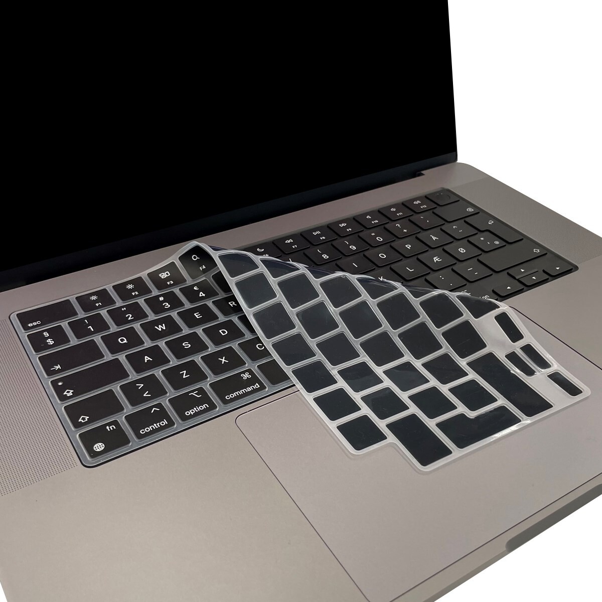 Tastaturcover - Philbert MacBook Pro 14–16" 2021 - Sort - Nordic-layout