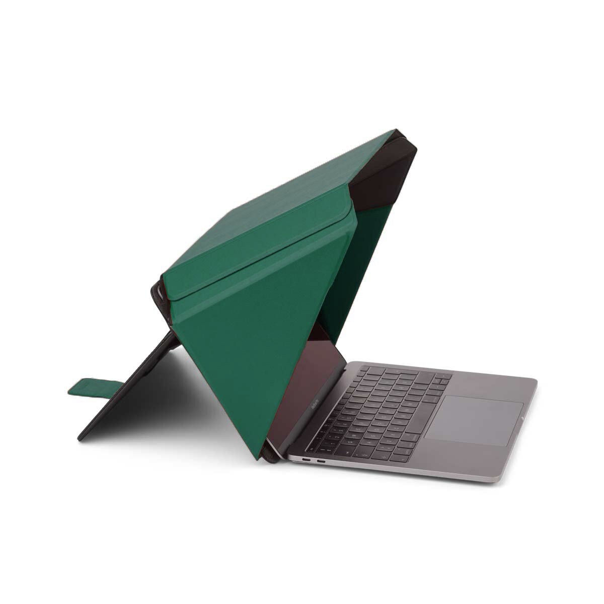 Laptop sleeve med solskærm Philbert LUX Hood Stand Universal 12-14'' Grøn