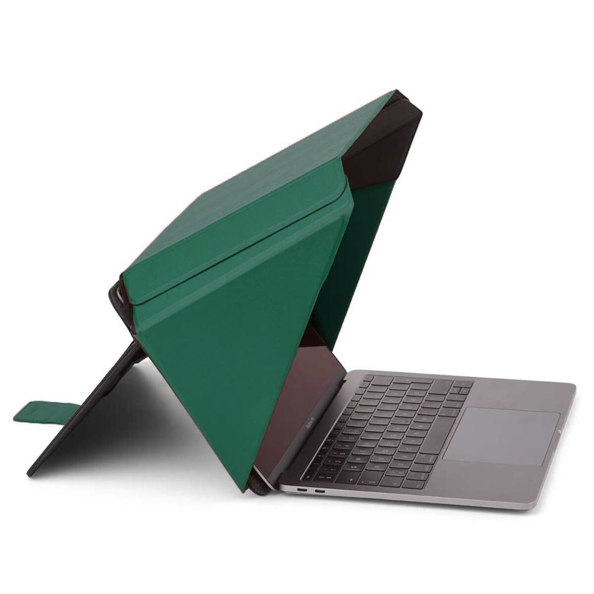 Laptop sleeve med solskærm Philbert LUX Hood Stand Universal 15-16'' Grøn