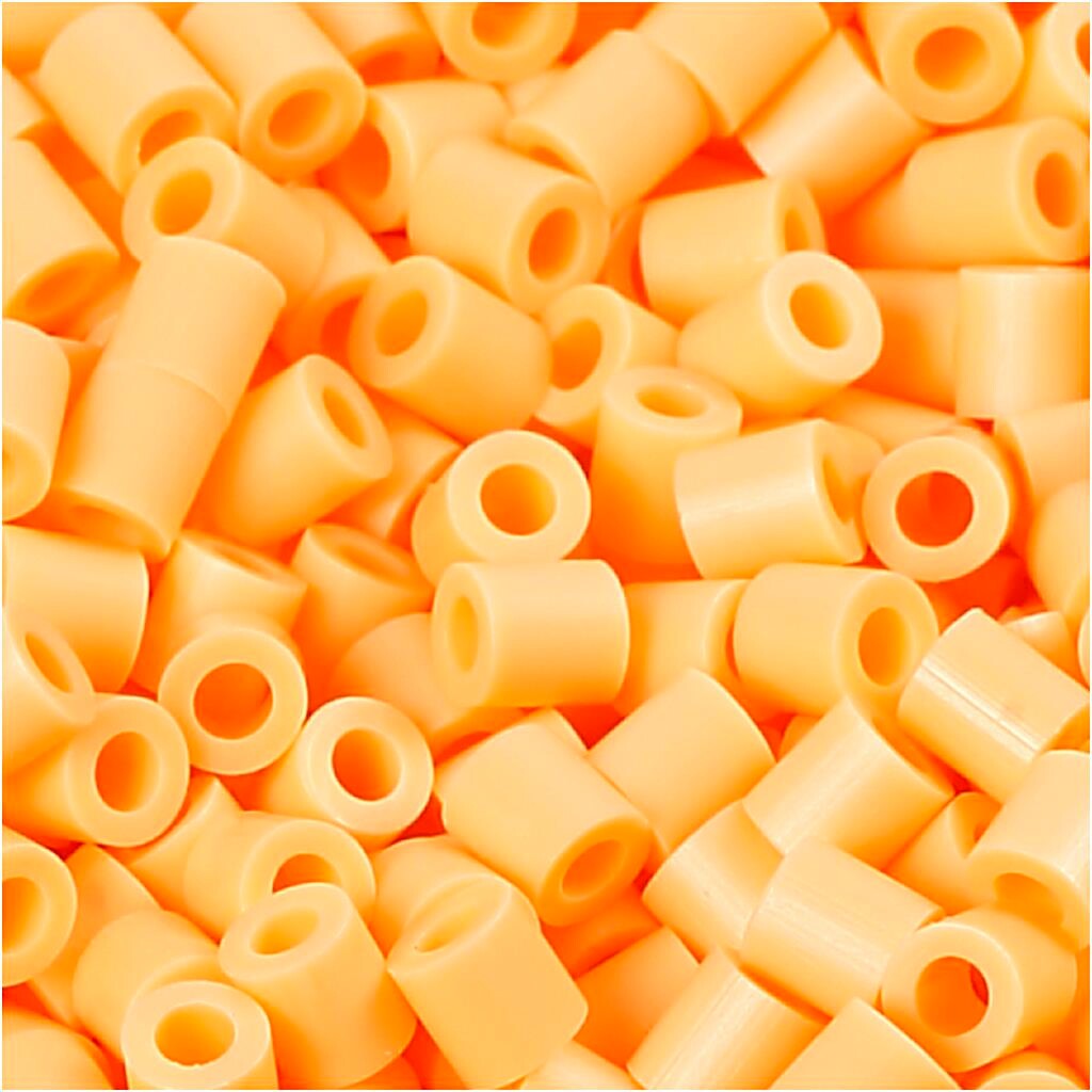 PhotoPearls lys orange (26) størrelse 5 x 5 mm - hulstørrelse 2,5 mm - 6000 stk.