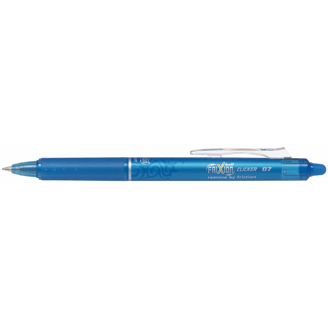 Pilot FriXion Clicker Kuglepen - Turkis 0,35 mm streg - 12 stk