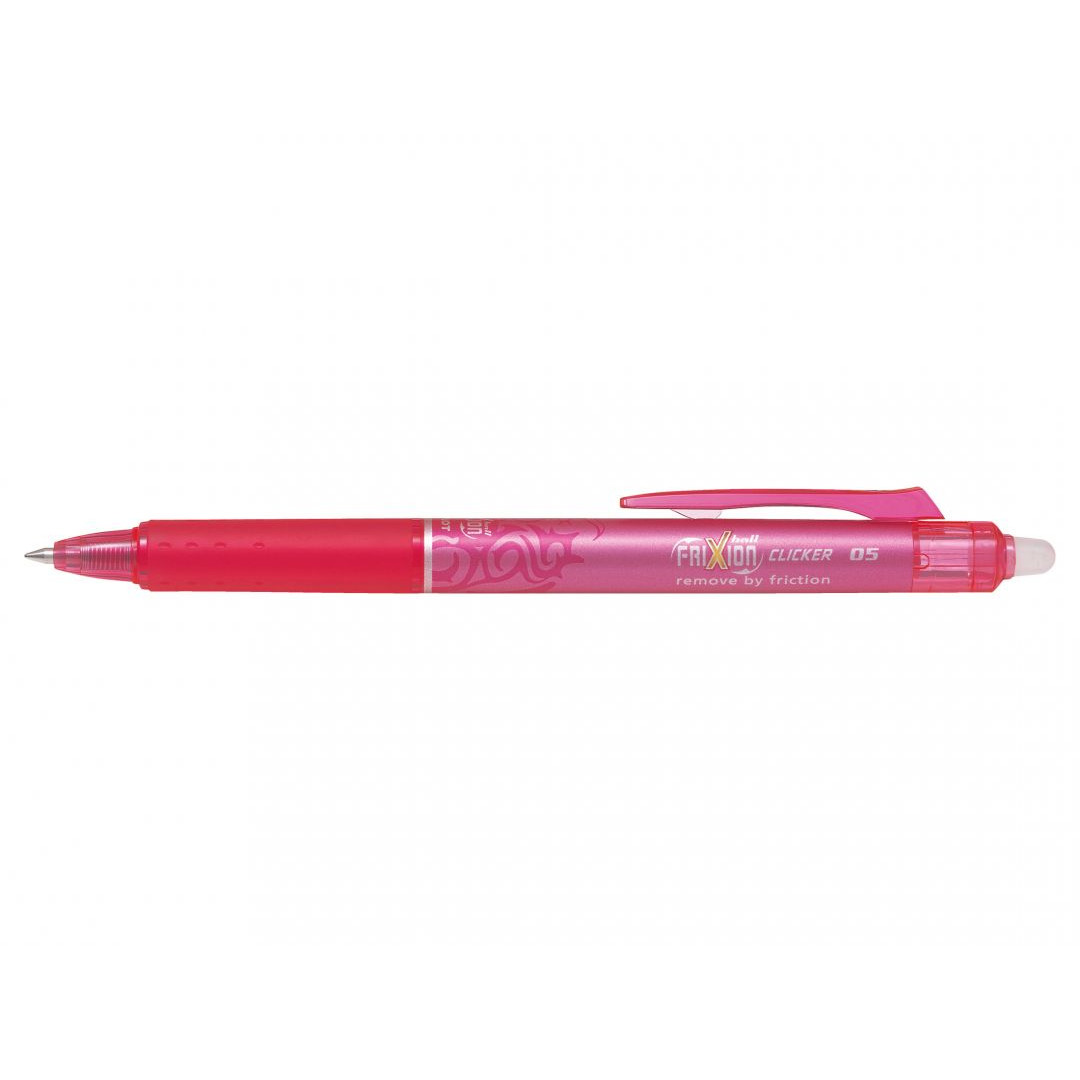 12 stk. Pilot FriXion Clicker - Pink Rollerpen 0,5 mm - Køb minimum 12 stk.