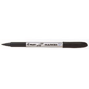 10 stk. Pilot Marker CD/DVD Marker BeGreen black