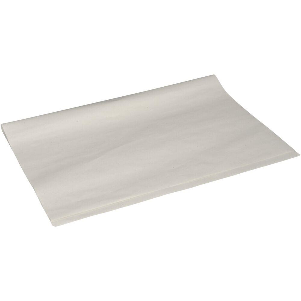 Pladepapir, 60x45cm, hvid, papir - 1029 ark