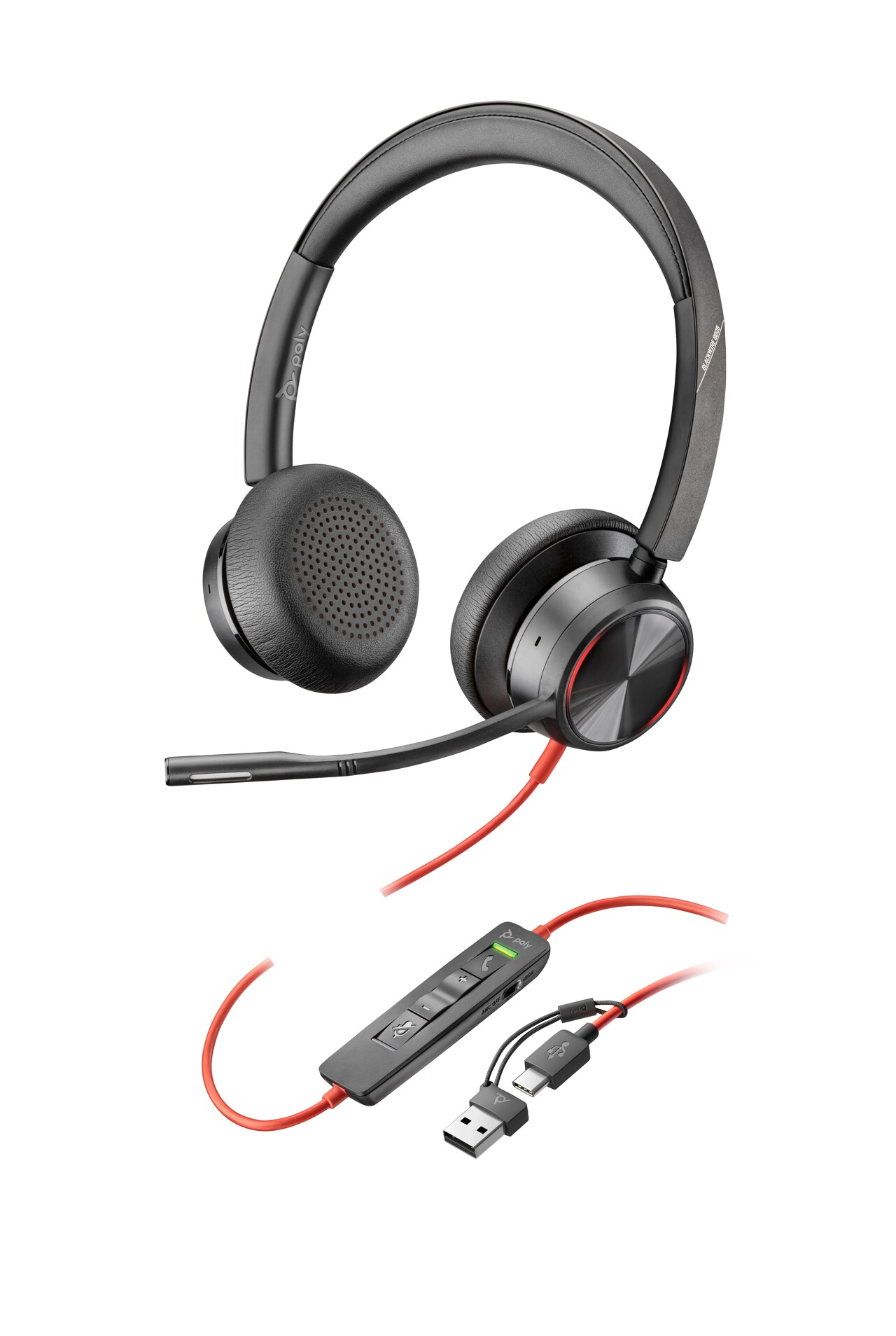 Plantronics (poly) HP Poly Blackwire (UC) 8225 USB-C/A