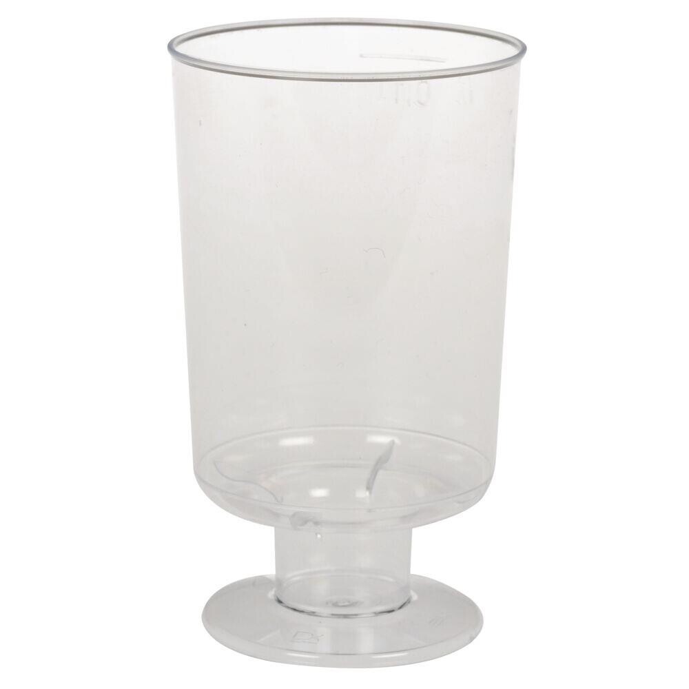 Plast vinglas 10cl - 600 stk